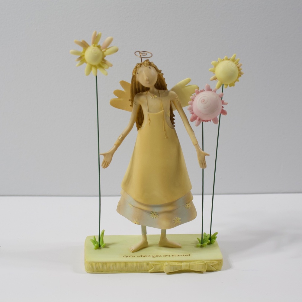 Demdaco 2004 Claire Stoner Angel Pure of Heart 'Grow Where You Are Planted'